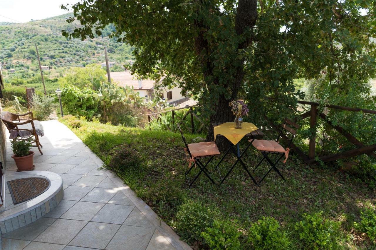 モンテコーリチェ Casa Brillocco Castellabateヴィラ エクステリア 写真